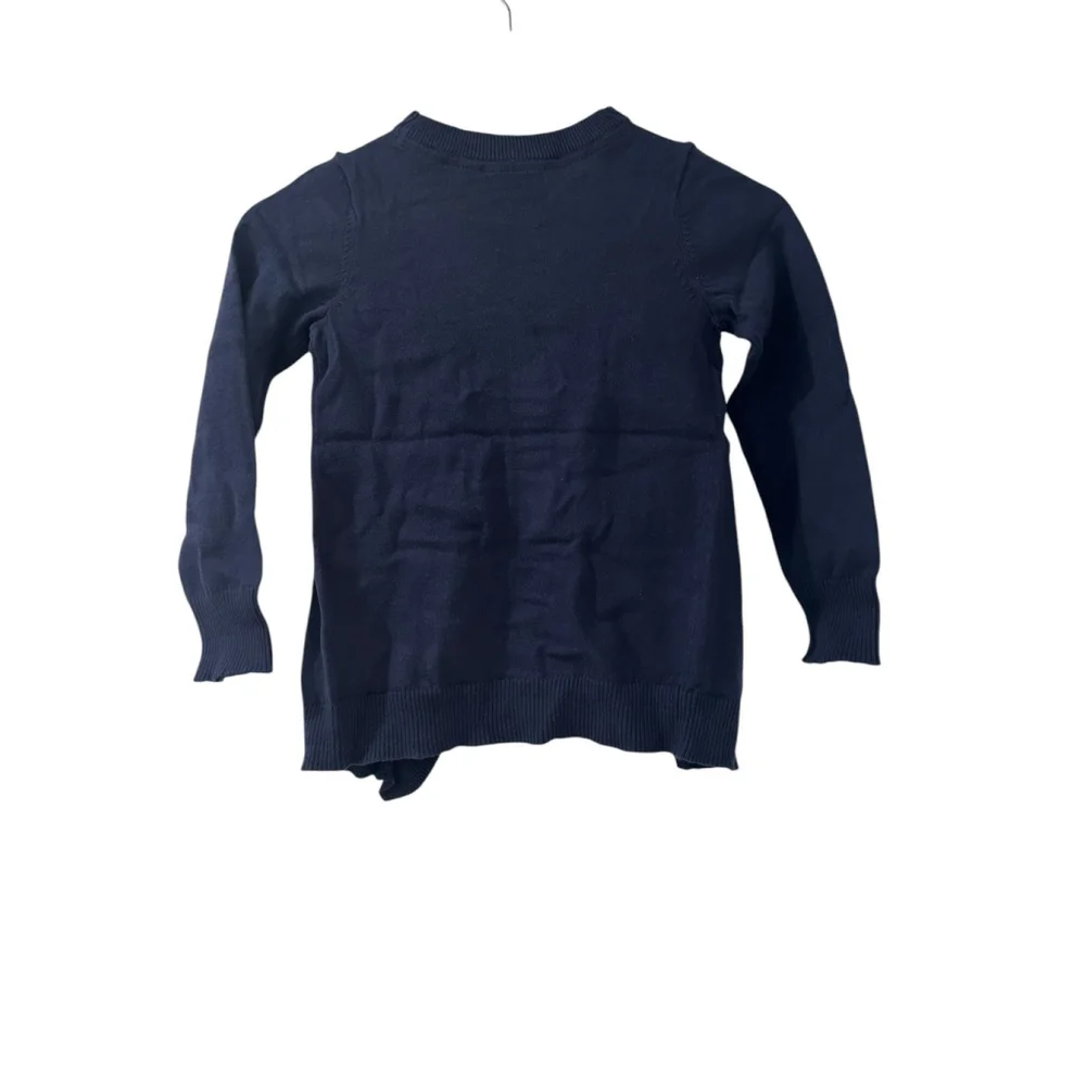 The Children's Place Girls Navy Blue Cardigan Size 5-6